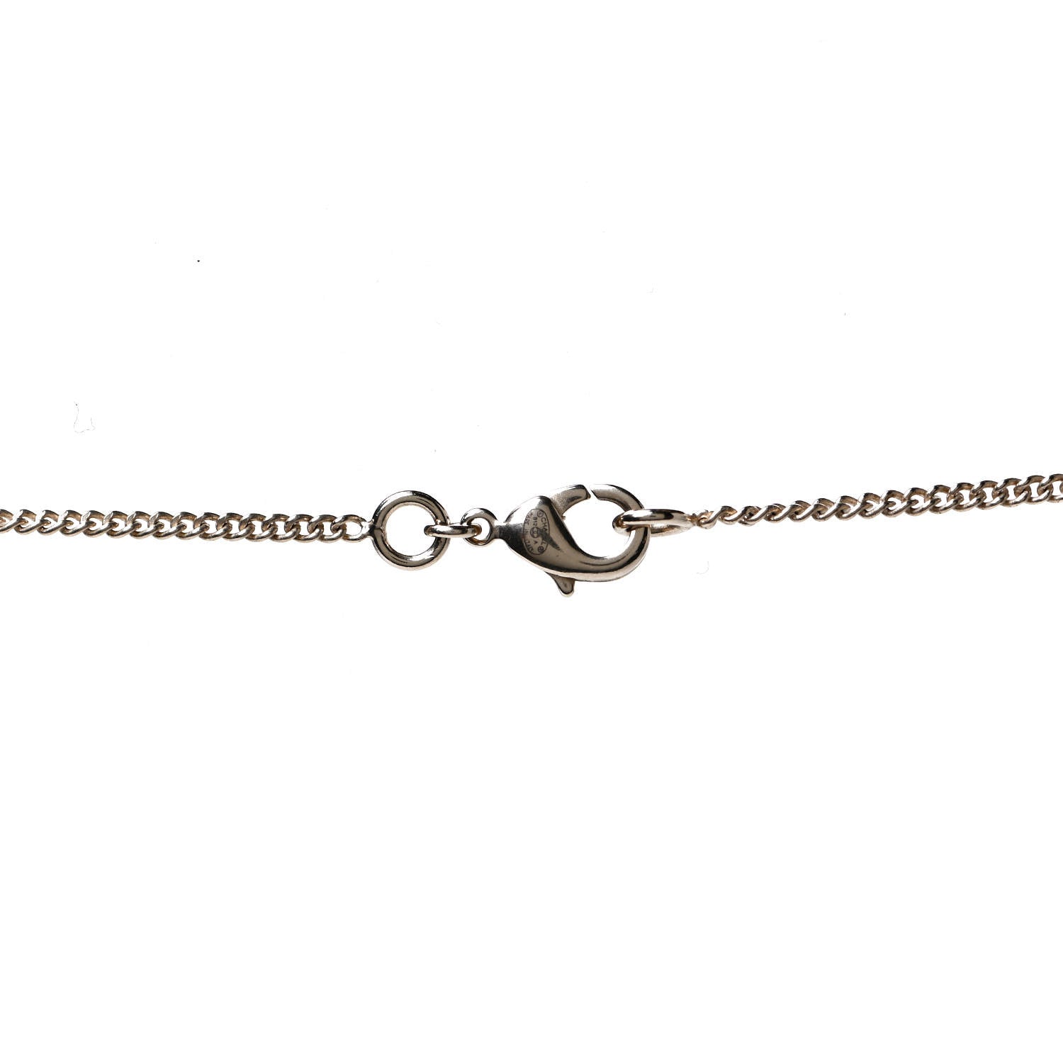 Chanel Enamel Charming Chic Classic Flap CC Charm Necklace Black 4 of 5