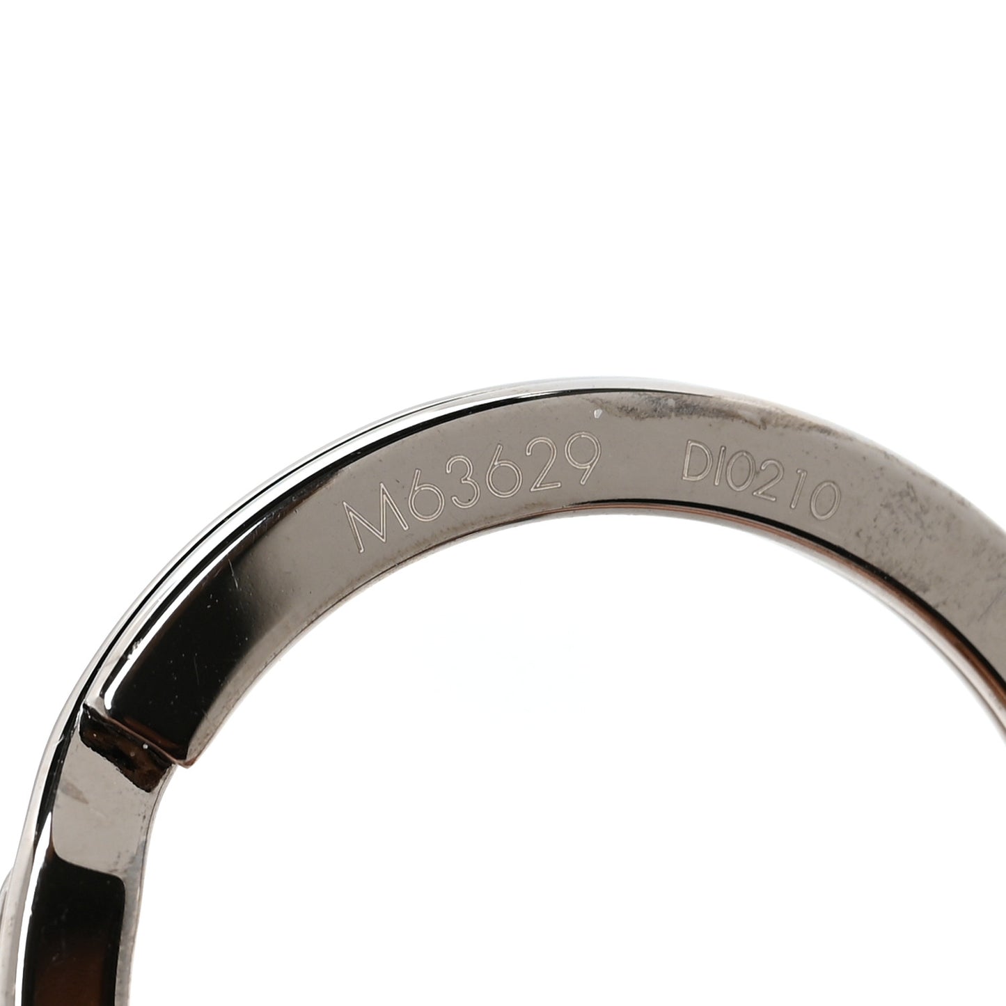 Calfskin Monogram Eclipse ID Pocket Key Chain Bag Charm and Key Holder