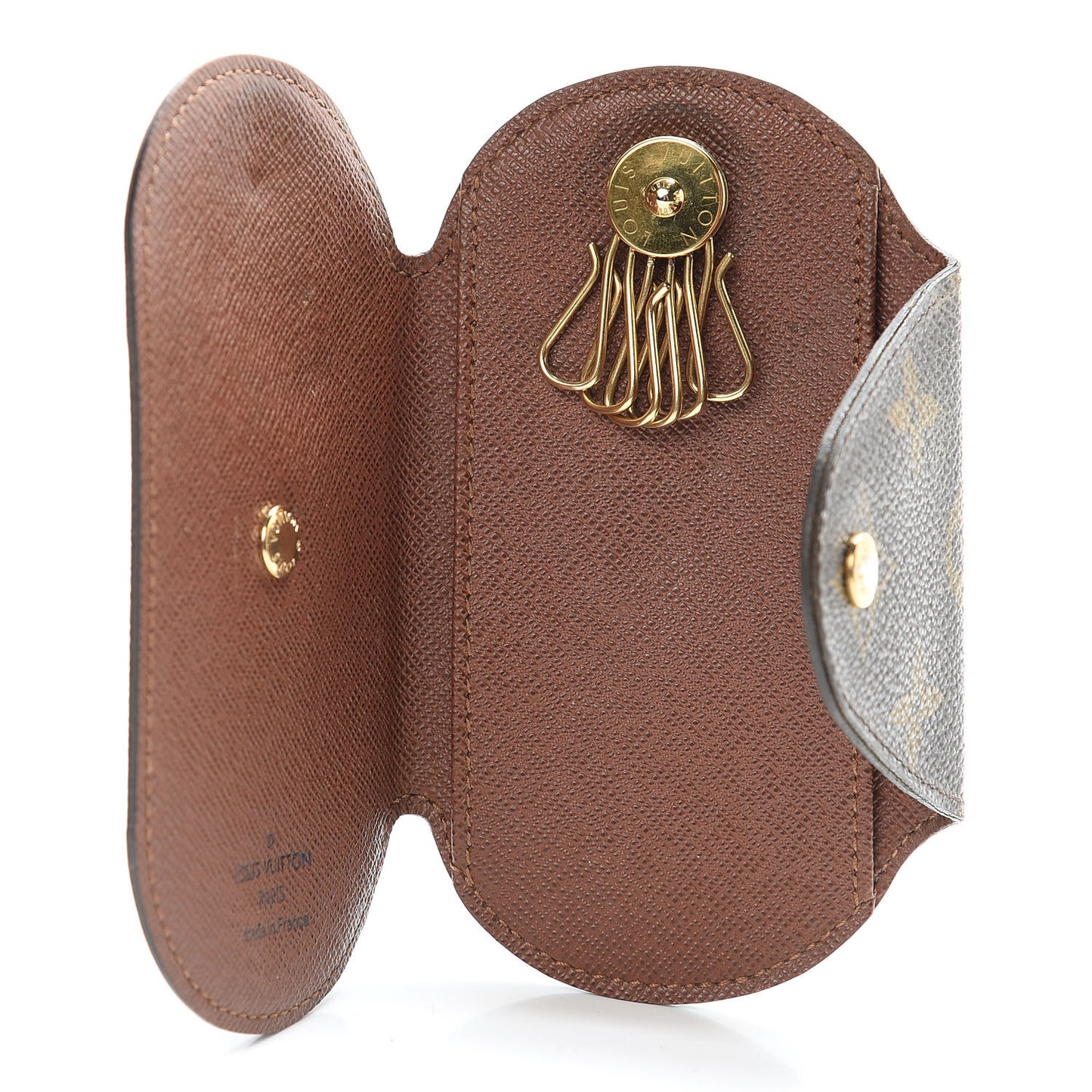 Monogram Round Key Holder GM