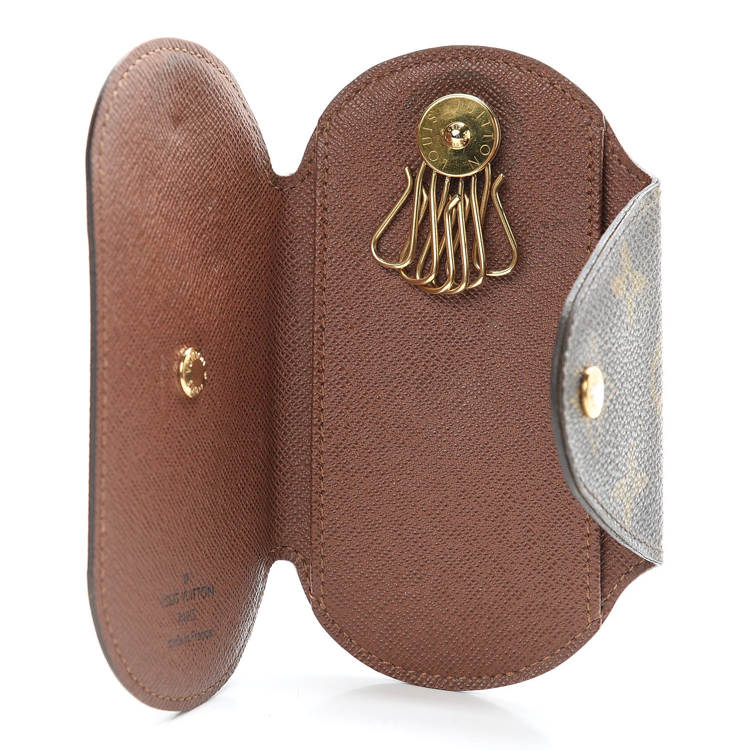 Louis Vuitton Monogram Round Key Holder GM 5 of 8