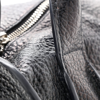 Alexander Wang Pebbled Lambskin Rocco Nickel Hardware Dark Blue 14 of 23