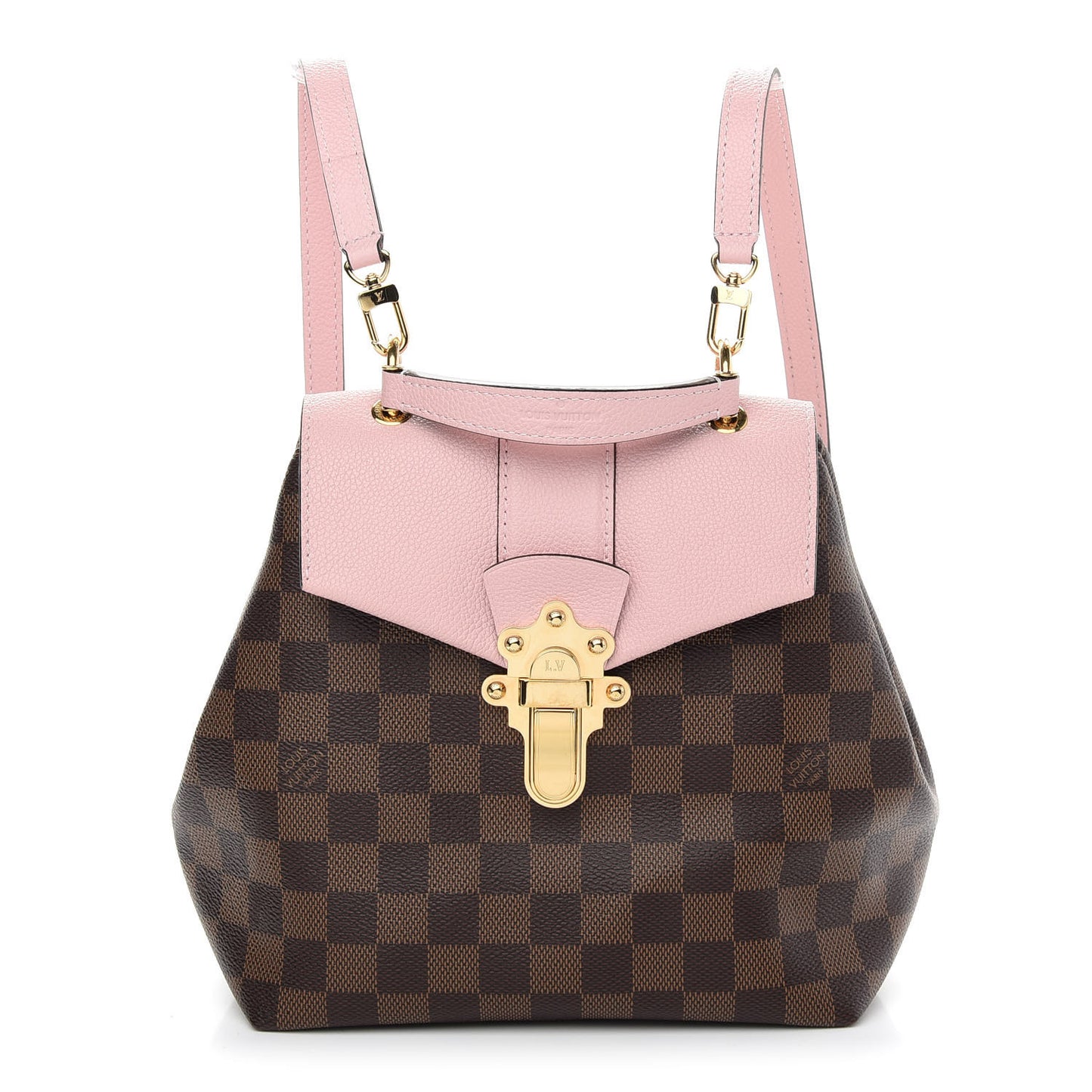 Damier Ebene Clapton Backpack Magnolia