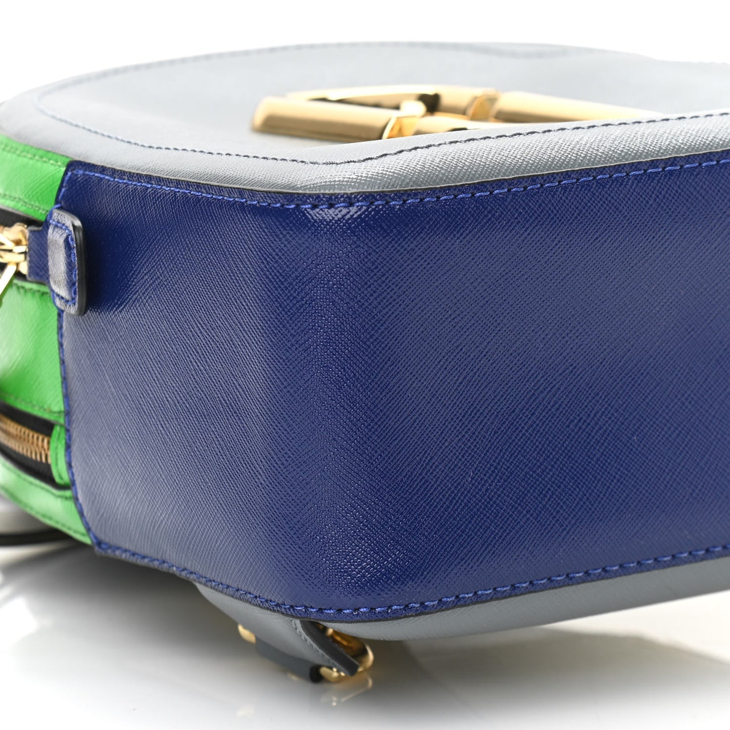 Saffiano Snapshot Backpack Slate Multicolor
