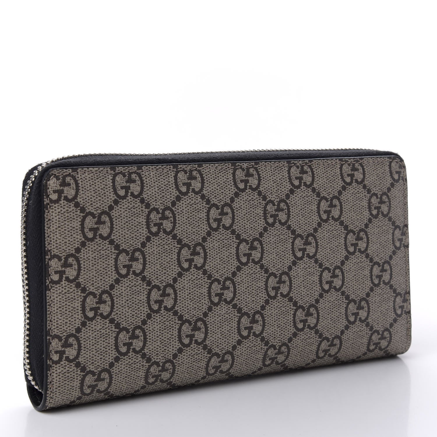 Gucci GG Supreme Monogram Bee Zip Around Wallet 3 of 7