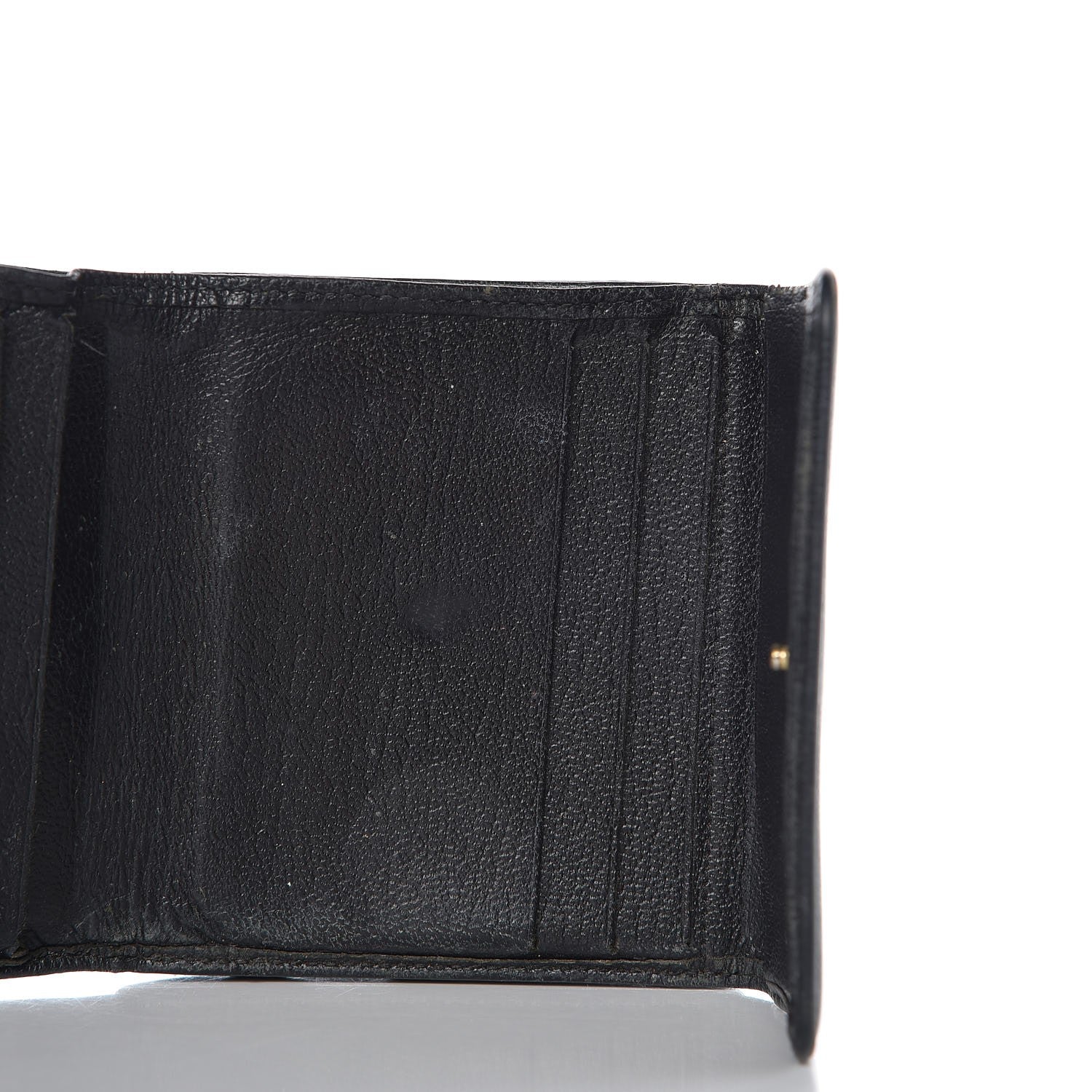 Chanel Goatskin Compact CC Wallet Black 18 of 18