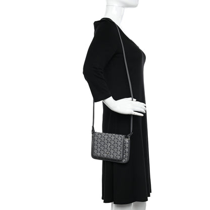 Goyard Goyardine Plumet Wallet Clutch Grey 2 of 10