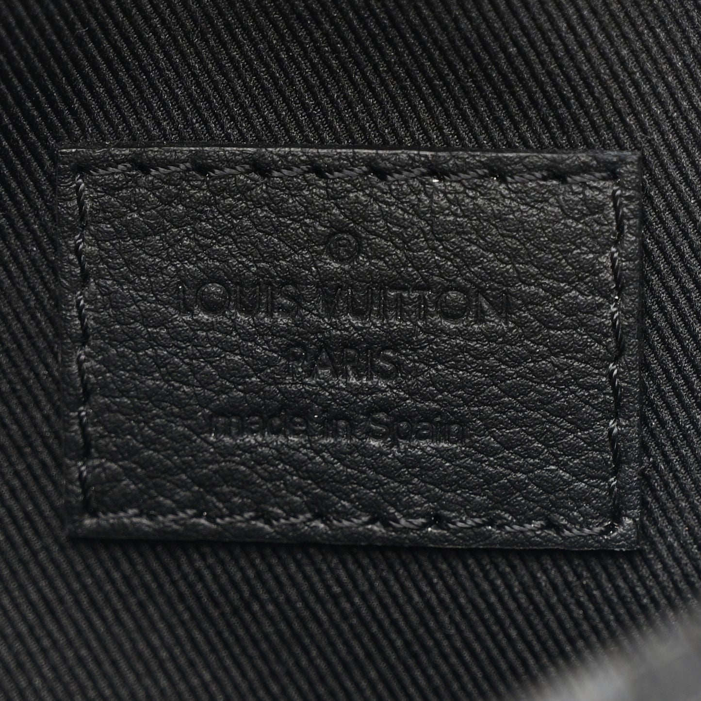 Calfskin Monogram Shadow Discovery Bumbag Black