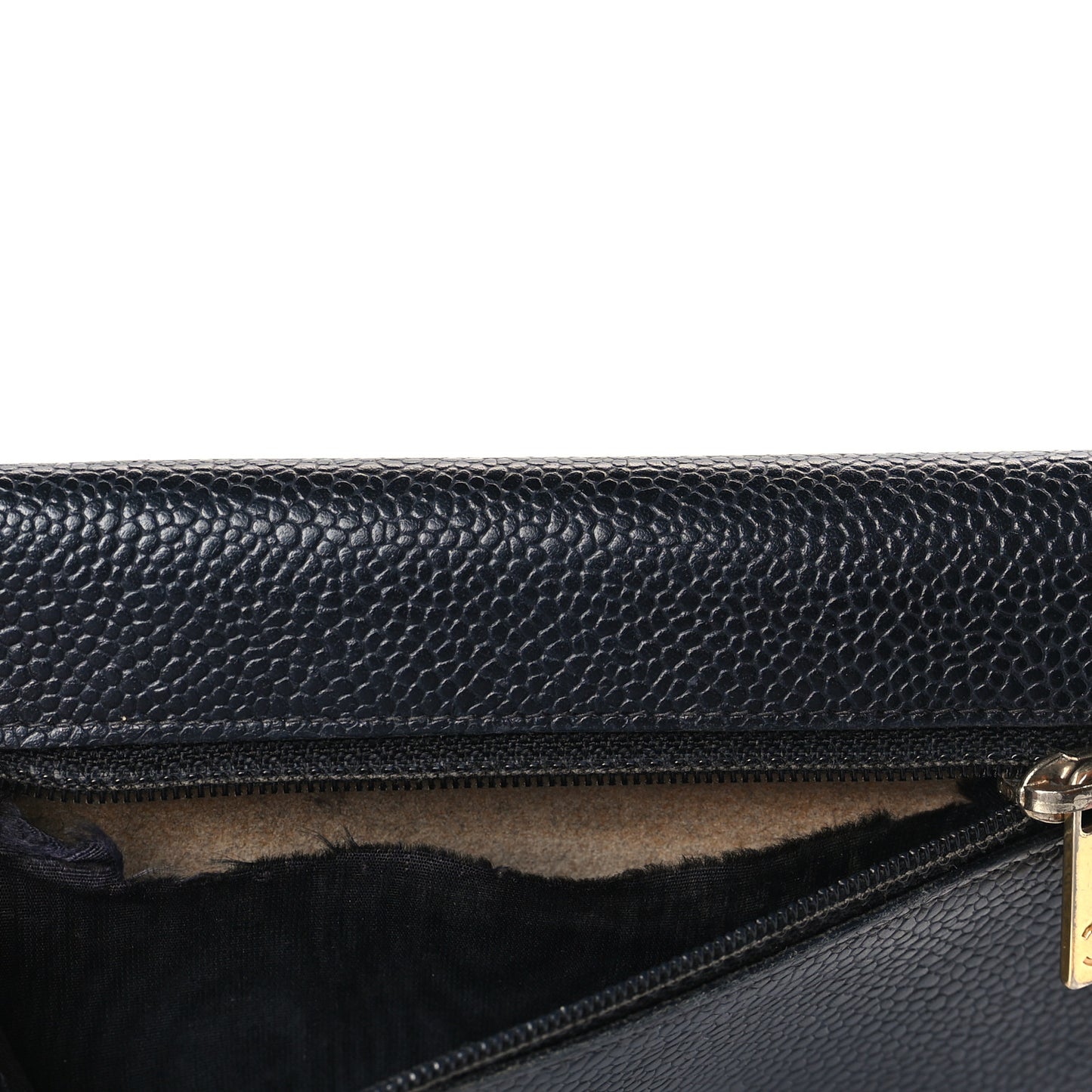 Caviar Timeless CC Flap Wallet Black