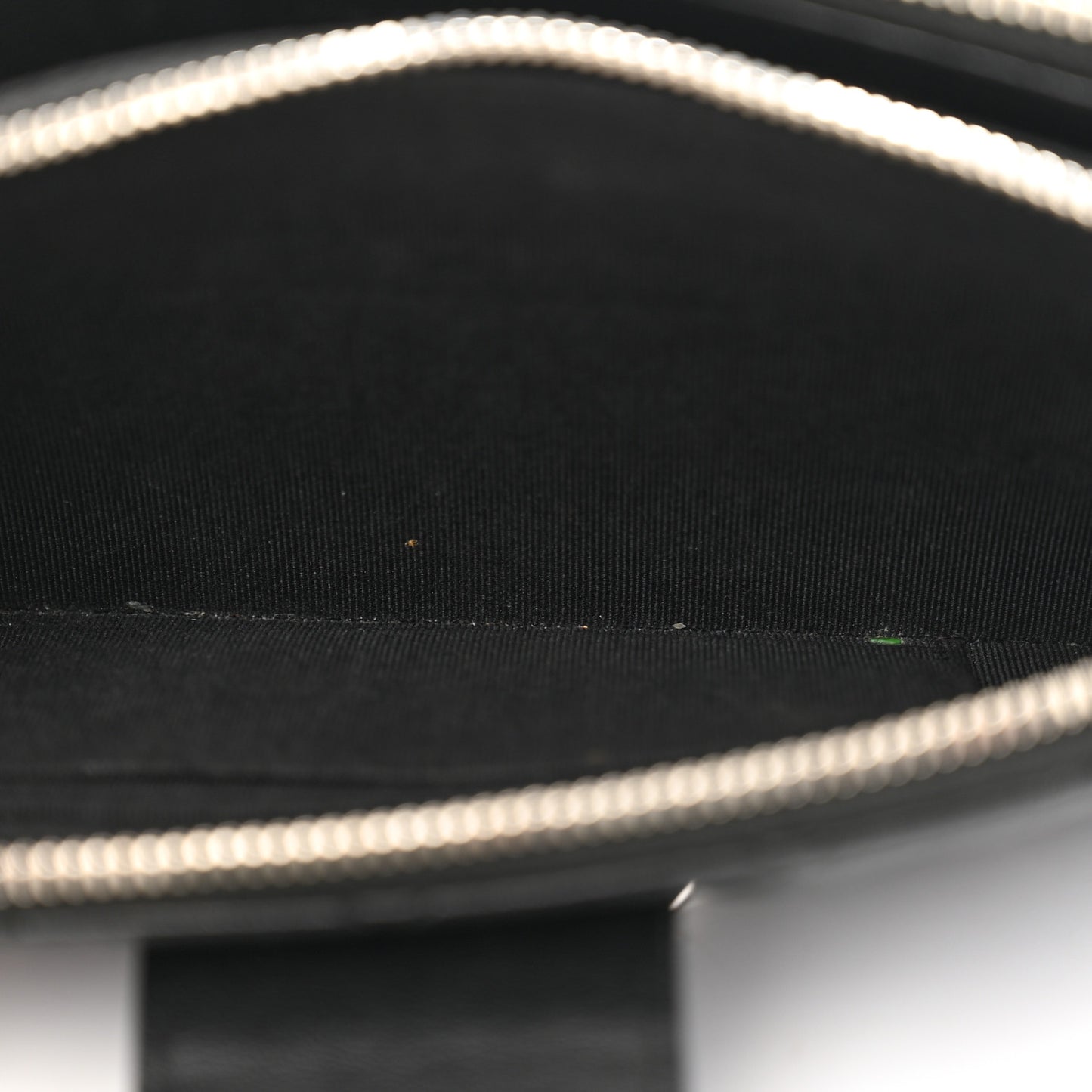 Lambskin Quilted CC Box Clutch With Chain Black