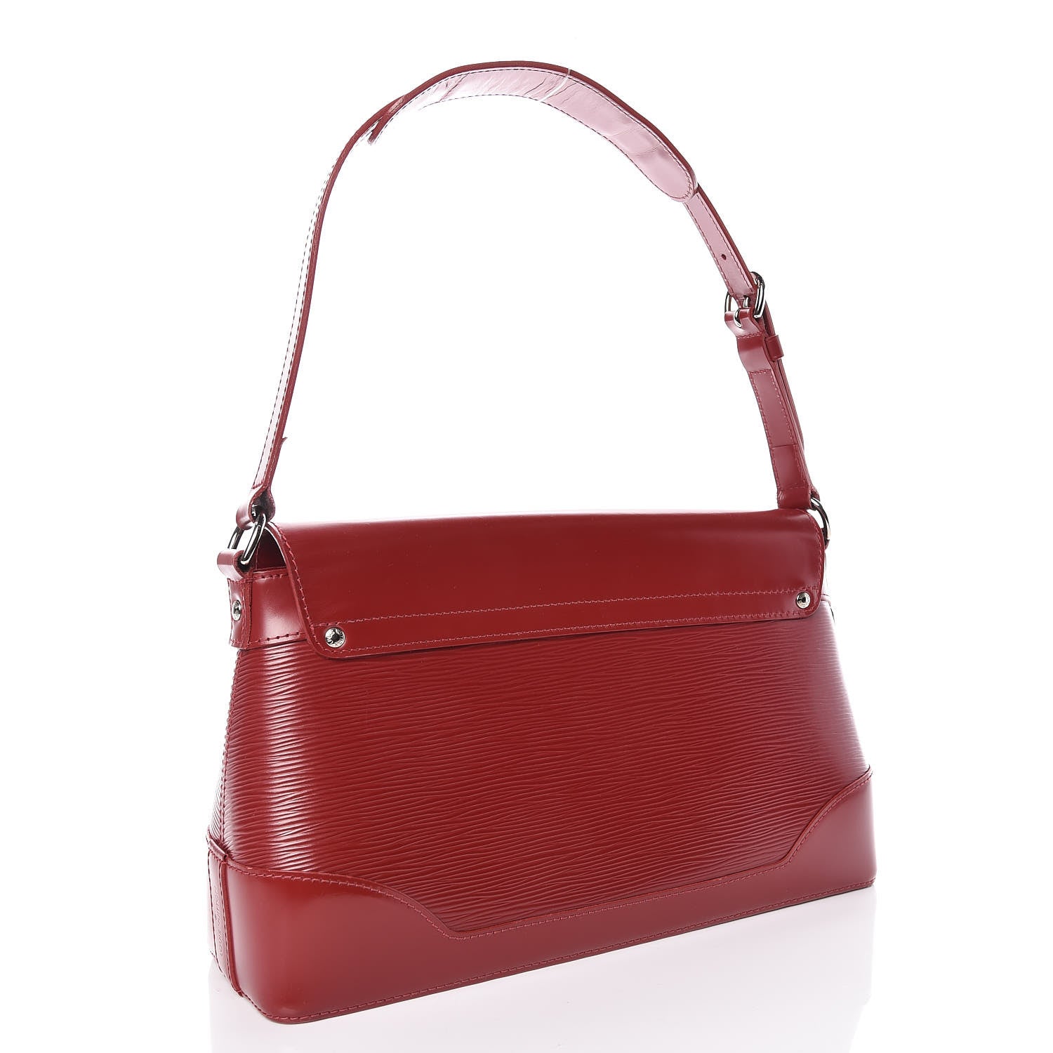 Louis Vuitton Epi Bagatelle PM Rubis 3 of 20