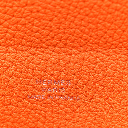 Hermes Togo Videpoches Orange 6 of 10