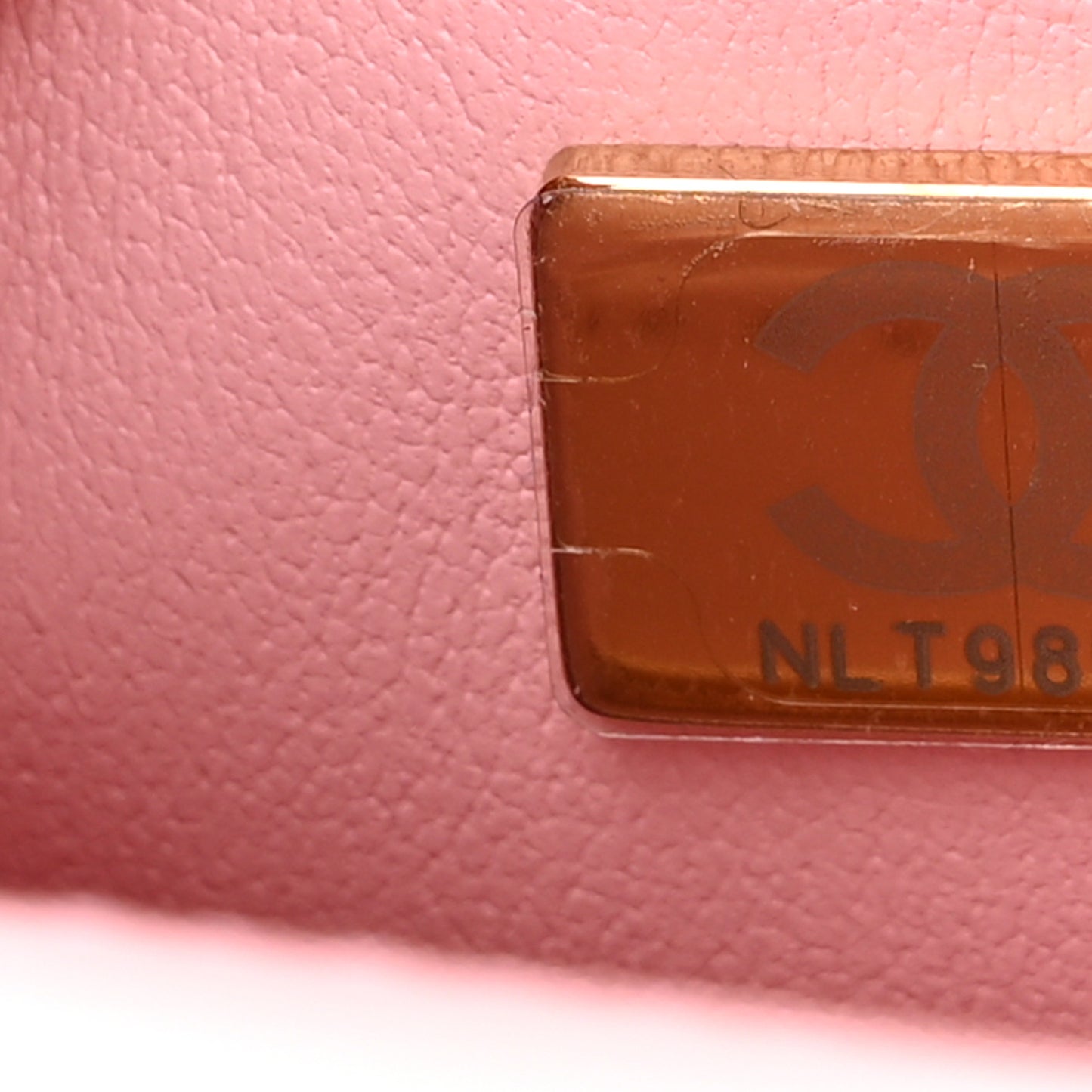 Tweed Handle Crush Top Handle Flap Bag Pink Ecru