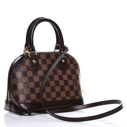Louis Vuitton Damier Ebene Alma BB 4 of 8