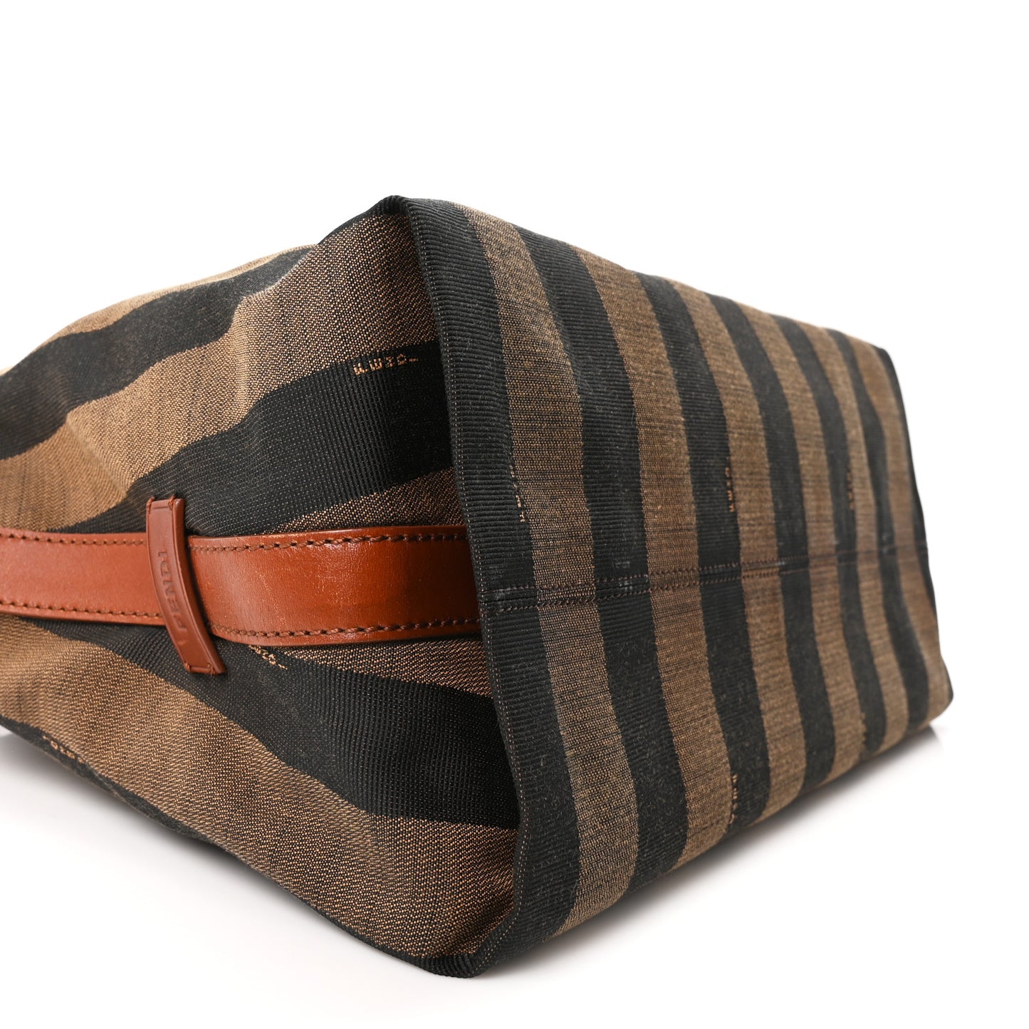 Pequin Cuoio Vegetale Large Hobo Tobacco Black Cuoio
