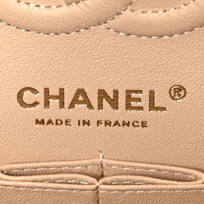 Chanel Caviar Quilted Small Double Flap Beige 6 of 11