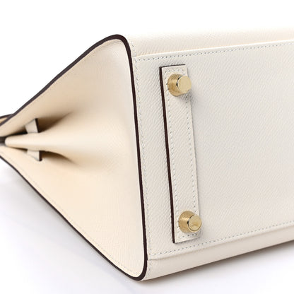 Hermes Epsom Birkin Sellier 25 Nata 9 of 10