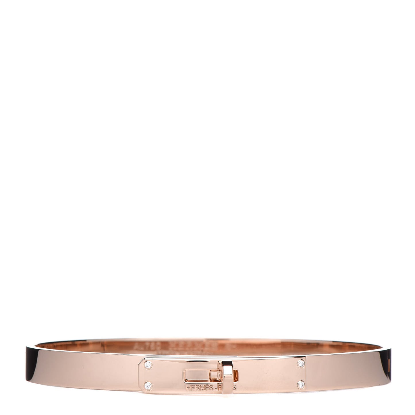 18K Rose Gold Diamond PM Kelly Bracelet SH