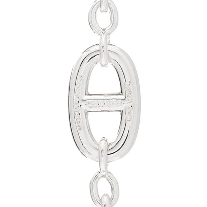 Hermes Sterling Silver Farandole Necklace 160 4 of 5