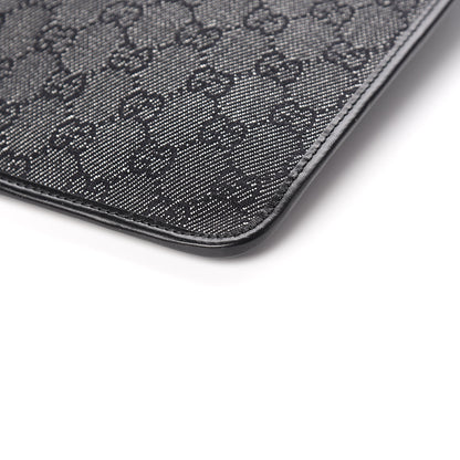 Gucci GG Monogram Messenger Crossbody Bag Black 9 of 11