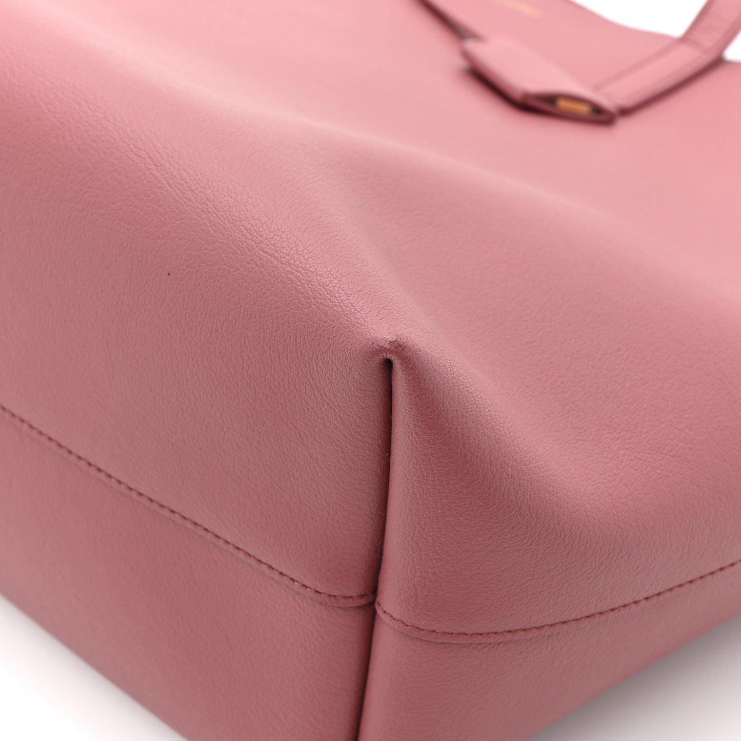Calfskin Large Shopping Tote Mystic Rose