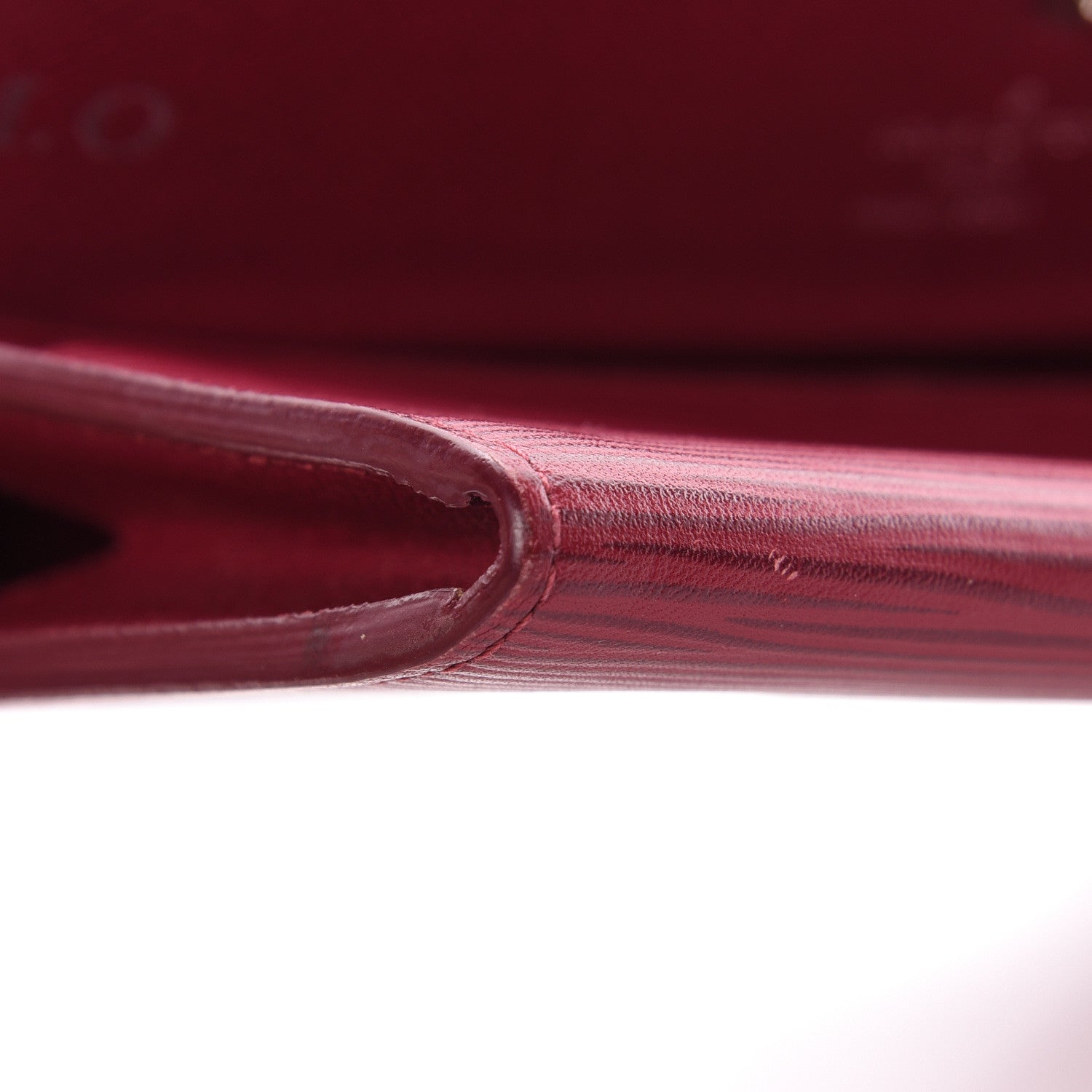 Louis Vuitton Epi Emilie Wallet Fuchsia 11 of 14