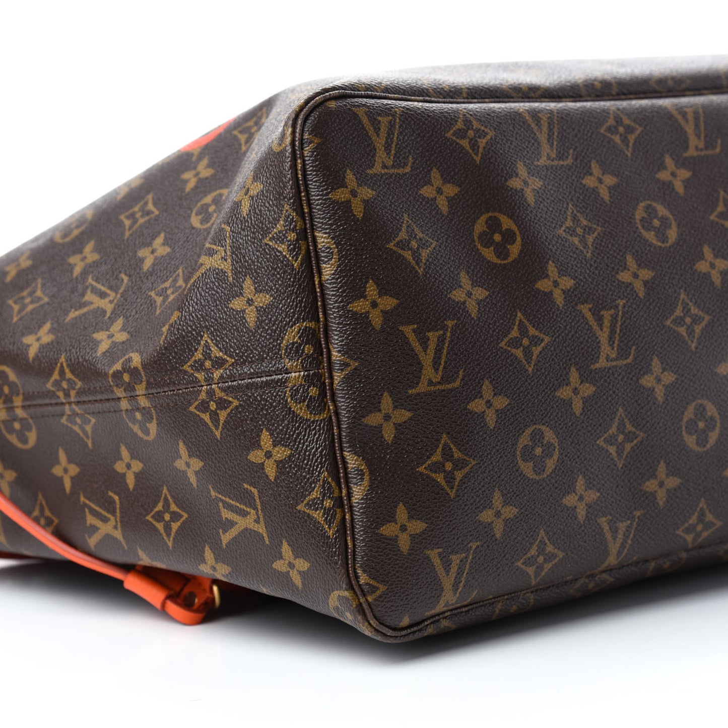 Monogram Articles de Voyage Ikat San Francisco LV Cup Neverfull GM Orange