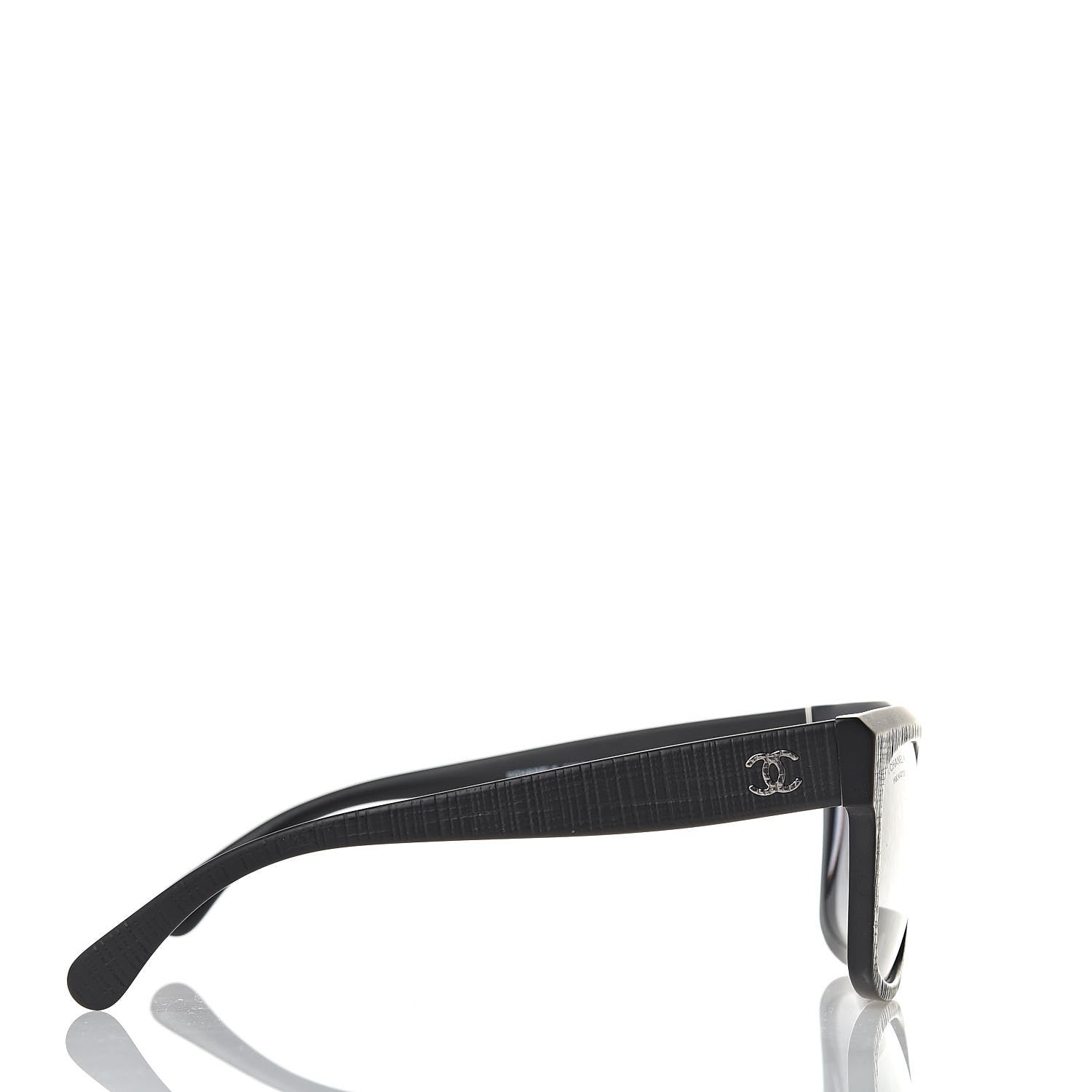 Chanel Polarized CC Sunglasses 5333 Matte Black 3 of 8