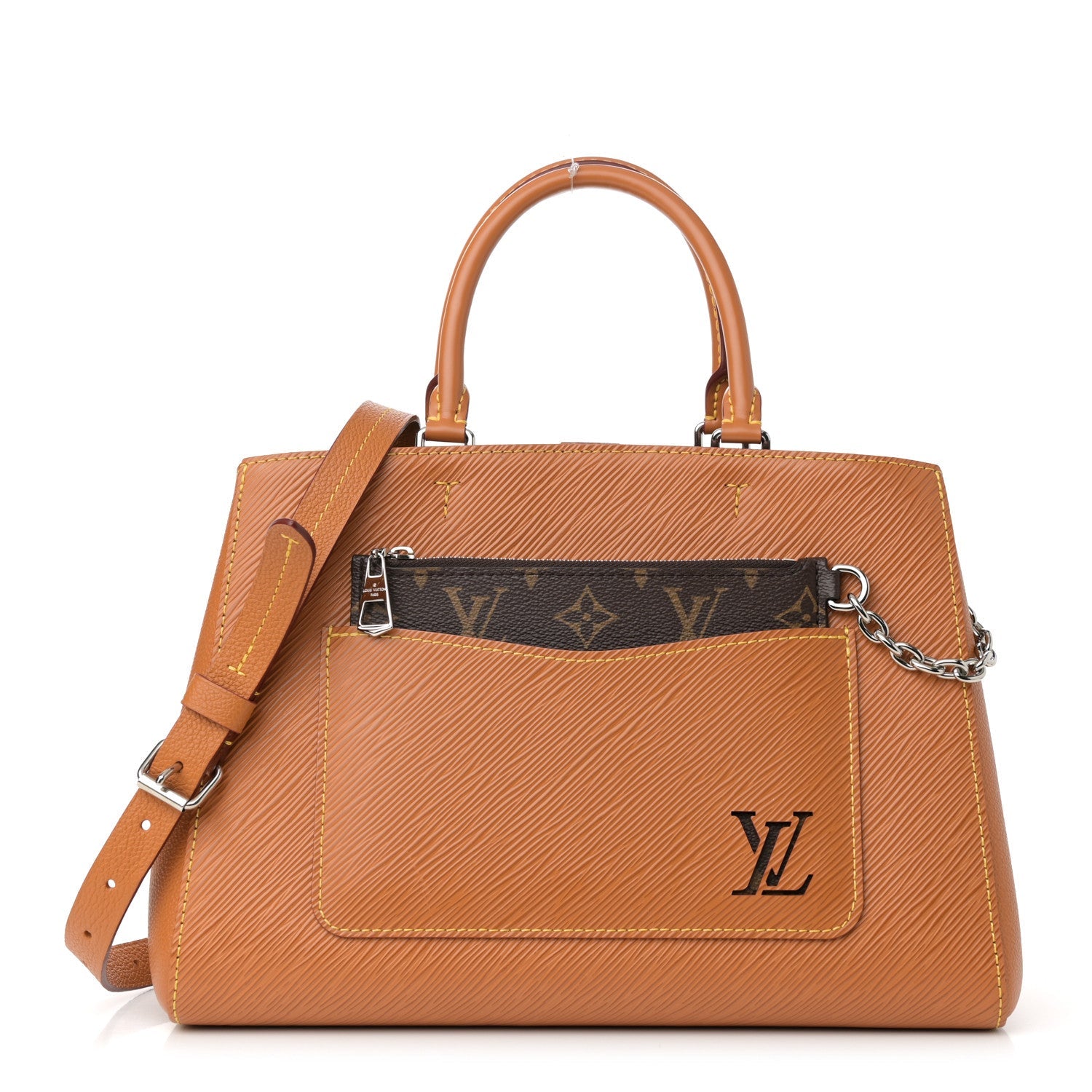 Louis Vuitton Epi Marelle Tote MM Gold Honey 1 of 10