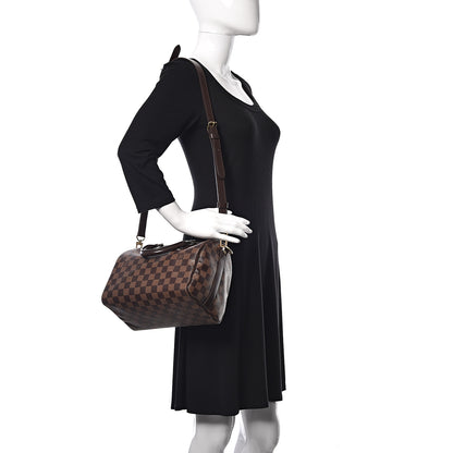 Louis Vuitton Damier Ebene Speedy Bandouliere 25 2 of 9