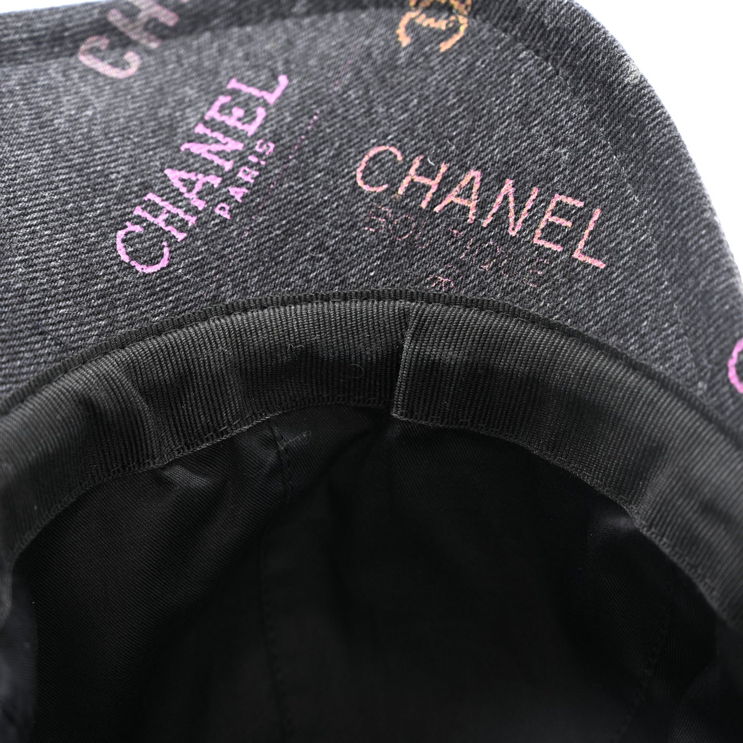 Denim Mood Cap Hat Black