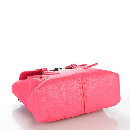 3.1 Phillip Lim 3.1 Textured Calfskin Medium Pashli Satchel Raspberry 4 of 7