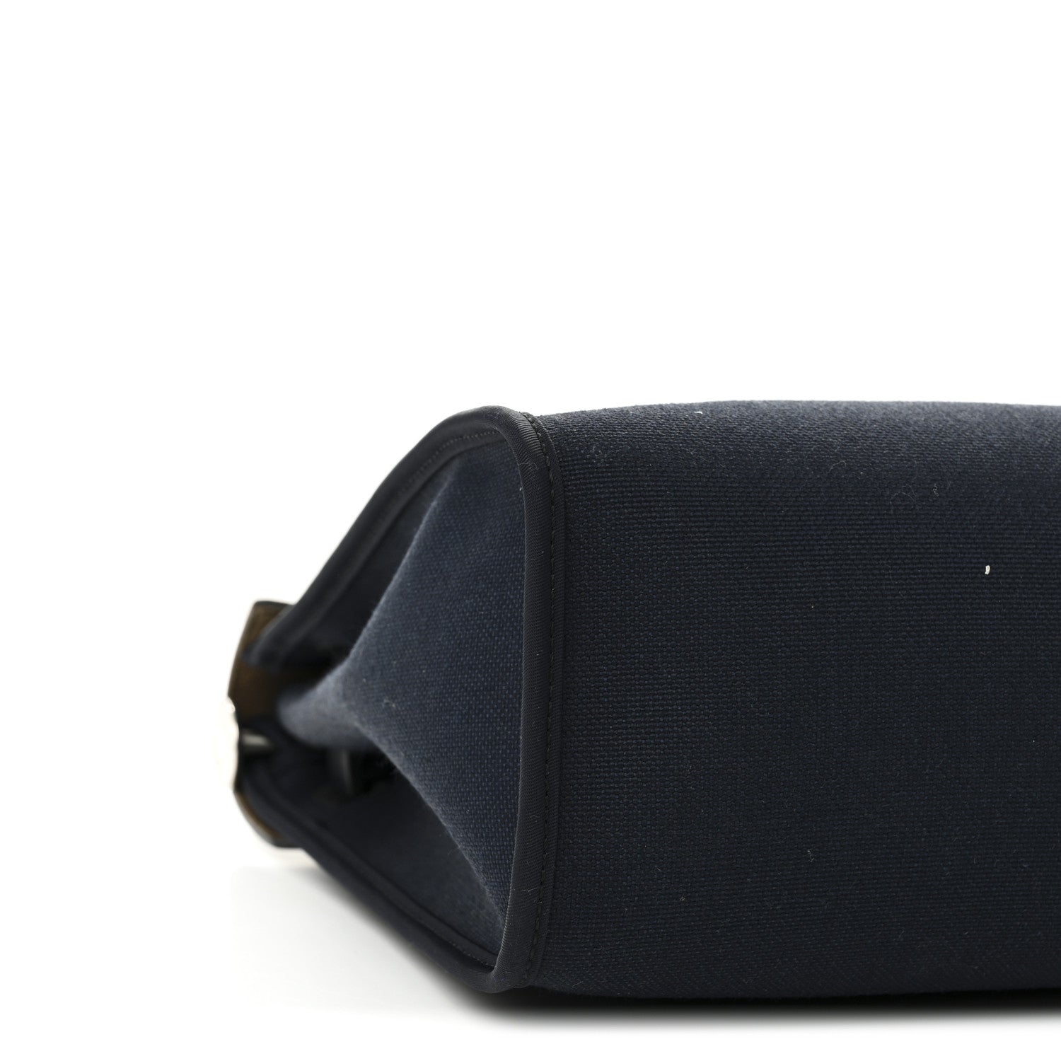 Hermes Military Toile Vache Hunter Herbag Zip PM 31 Bleu Marine Bleu Indigo 10 of 13