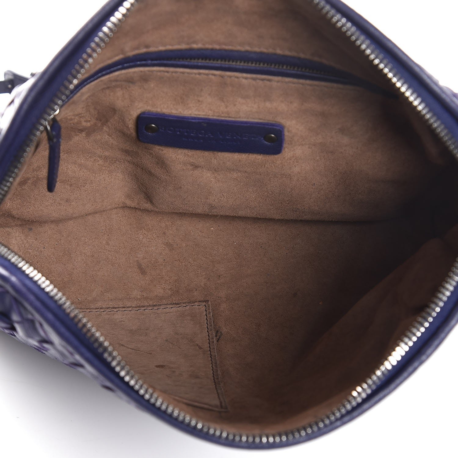 Bottega Veneta Nappa Intrecciato Pillow Crossbody Messenger Atlantic 5 of 8
