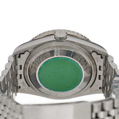 Rolex Stainless Steel 36mm Oyster Perpetual "Thunderbird" Datejust Watch Black 16264 4 of 4