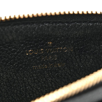 Louis Vuitton Empreinte Zipper Card Holder Black 6 of 6