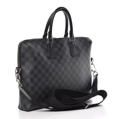 Louis Vuitton Damier Graphite Porte-Documents Jour 4 of 9