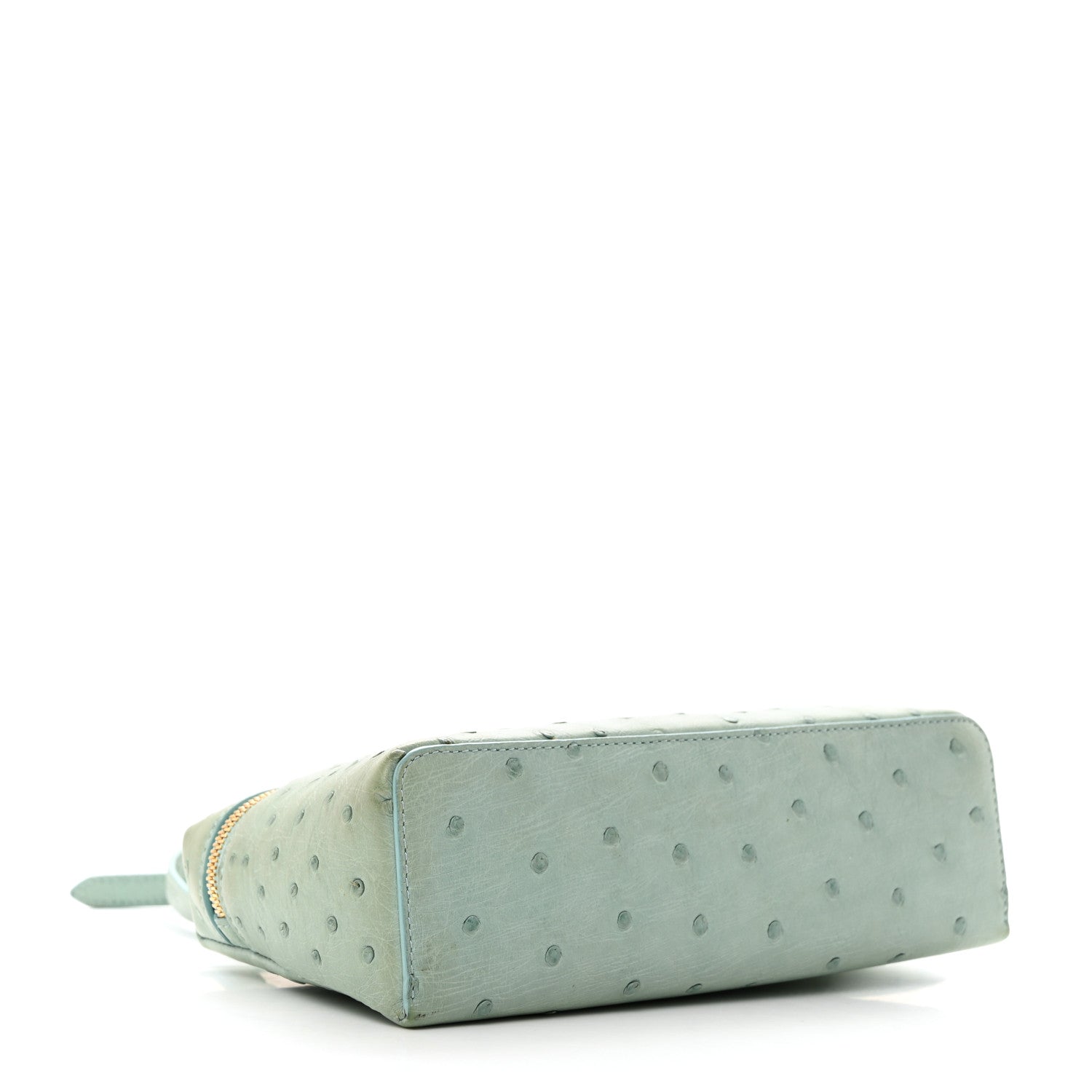Loro Piana Ostrich L19 Extra Pocket Pouch Light Blue 4 of 9