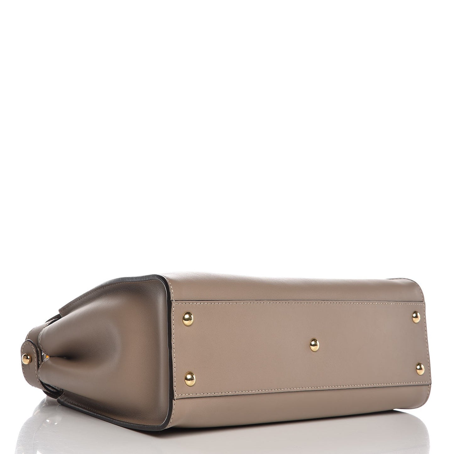 Vitello Seta Plexiglass Tortoise Medium Peekaboo Iconic Satchel Tortora