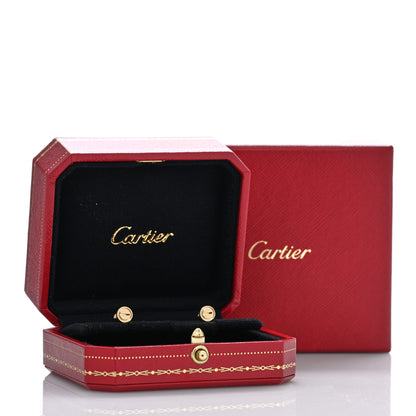Cartier 18K Yellow Gold LOVE Earrings 5 of 5