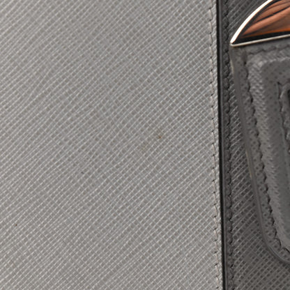 Prada Saffiano Lux Bi-Color Promenade Tote Marmo Argilla 11 of 12