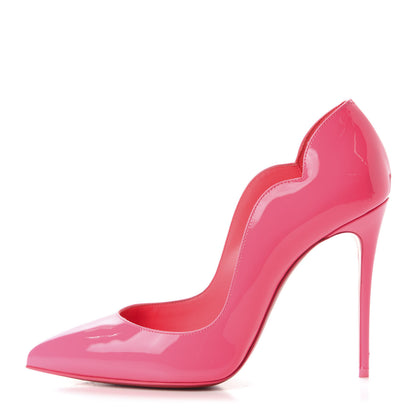 Christian Louboutin Patent Hot Chick 100 Pumps 37 Pinky 1 of 11