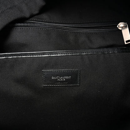 Saint Laurent Canvas City Backpack Black 6 of 11