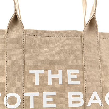 Marc Jacobs Cotton Canvas Large The Tote Bag Beige 9 of 12