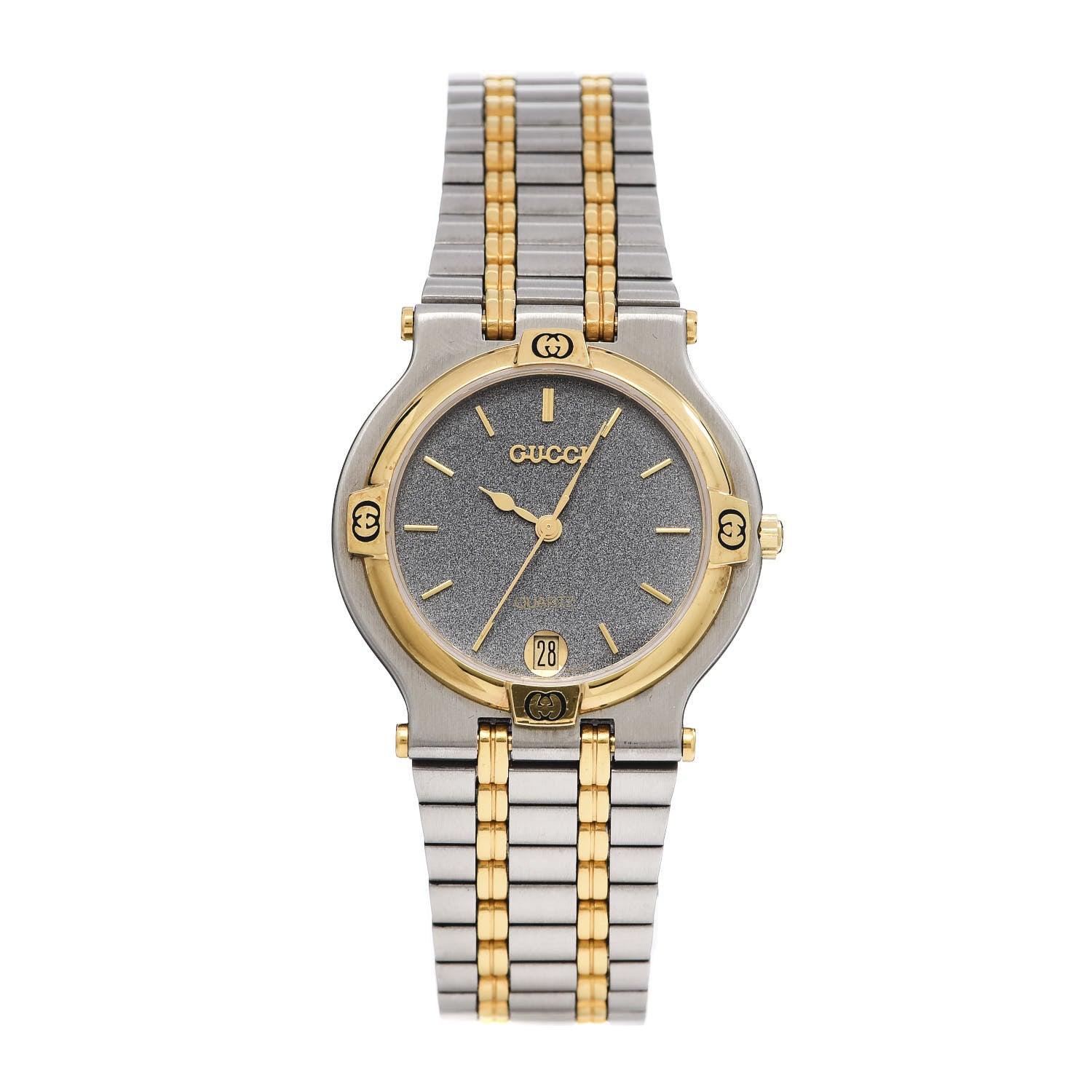 Gucci Stainless Steel 32mm 9000M Quartz Watch Grey 1 of 7