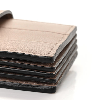 Valentino Garavani Calfskin Accordion Card Holder Rose Cannelle 8 of 8