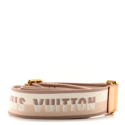 Louis Vuitton Jacquard Speedy Bandouliere 20 Shoulder Strap Beige 2 of 3