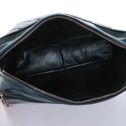 Chanel Lambskin Quilted Tassel Camera Case Navy 5 of 10