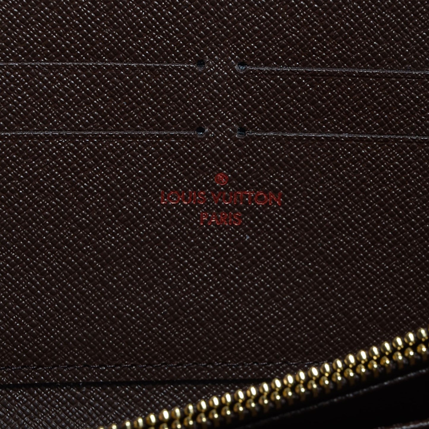 Damier Ebene Zippy Wallet