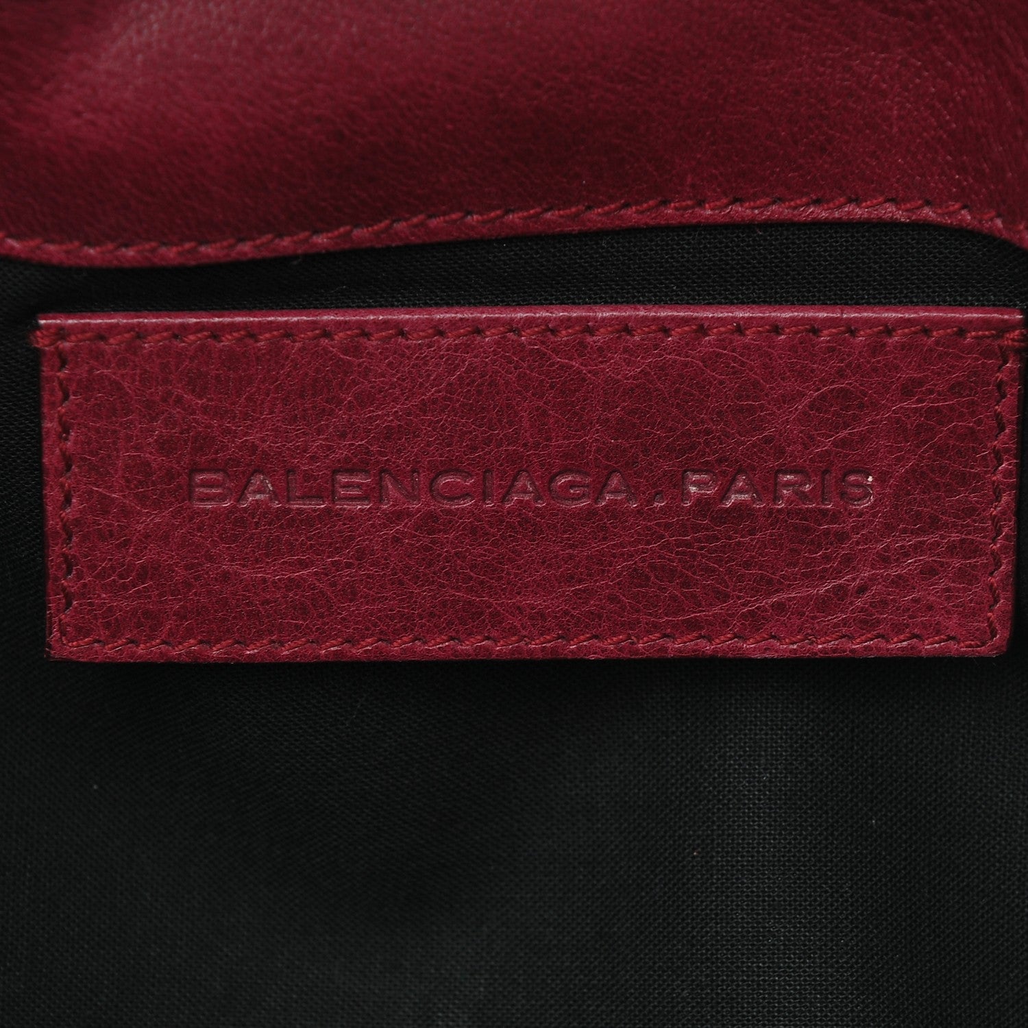 Balenciaga Agneau Giant 21 Silver Hardware Envelope Clutch Pourpre 6 of 6