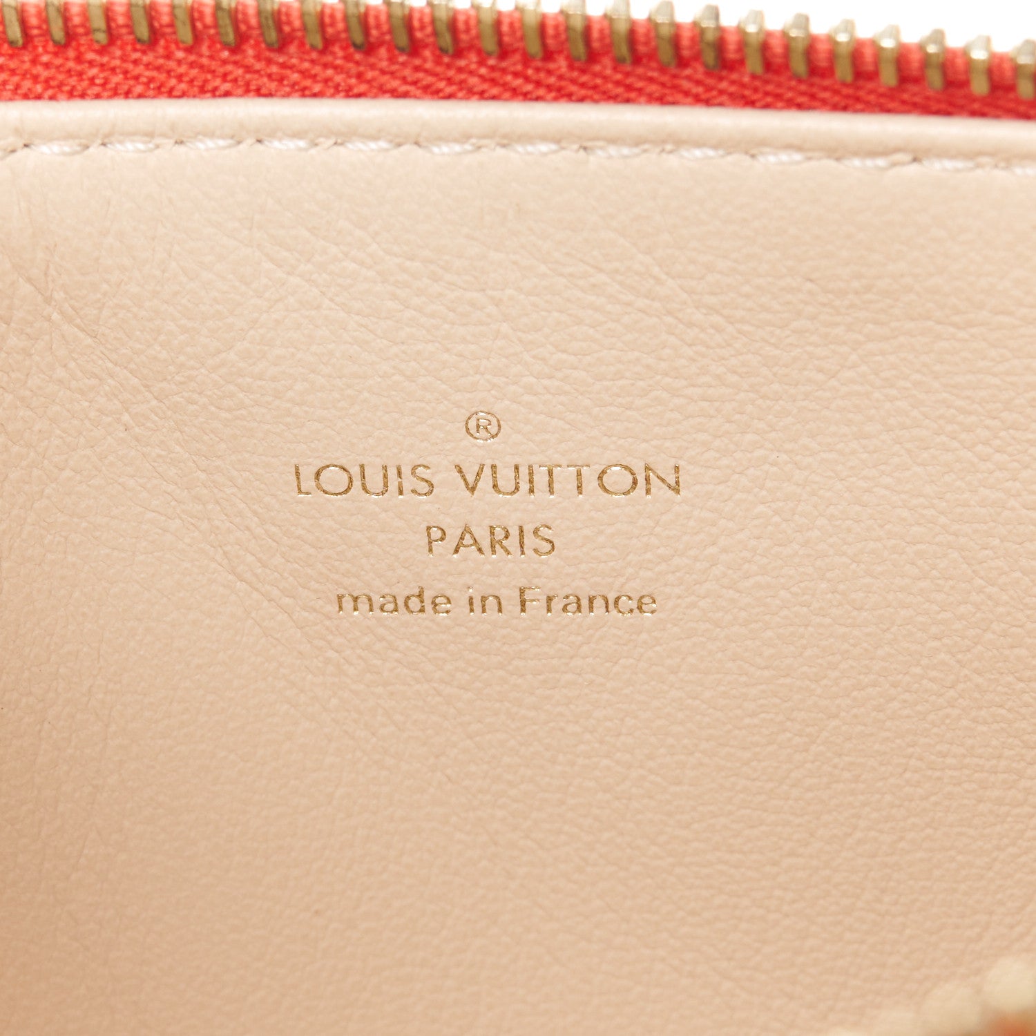 Louis Vuitton Lambskin Embossed Monogram Coussin PM Coquelicot Red 8 of 12